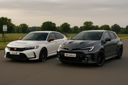 Honda Civic Type R vs. Toyota GR Corolla Honda Civic Type R vs. Toyota GR Corolla