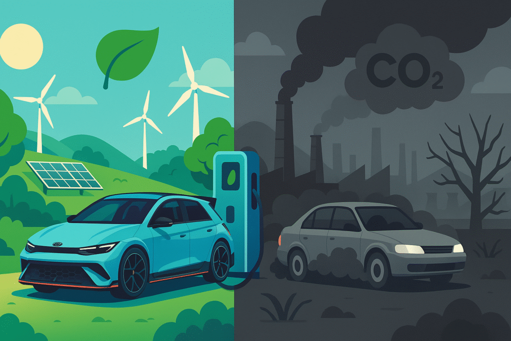 carros eletricos e sustentabilidade