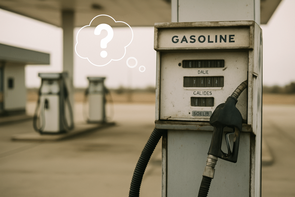 fim da gasolina