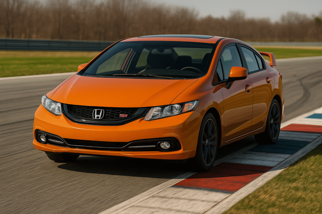 Honda Civic Si carro esportivo para track day