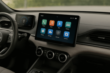 Conectividade: Carros de Passeio com Central Multimídia Completa Conectividade: Carros de Passeio com Central Multimídia Completa