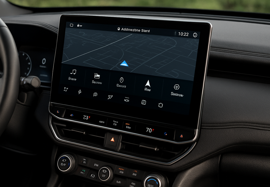 novo jeep renegade painel multimidia
