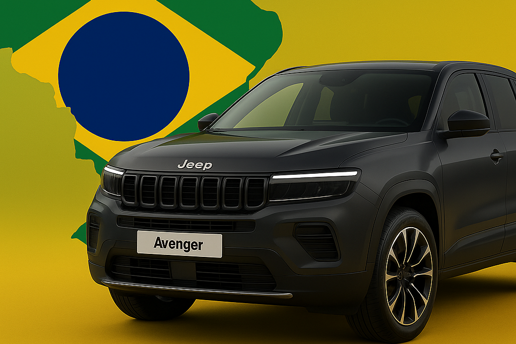 jeep avenger no brasil