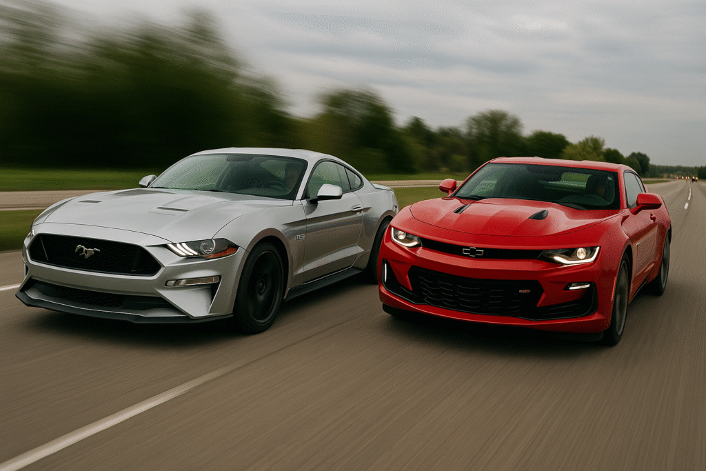 Mustang GT ou Camaro SS