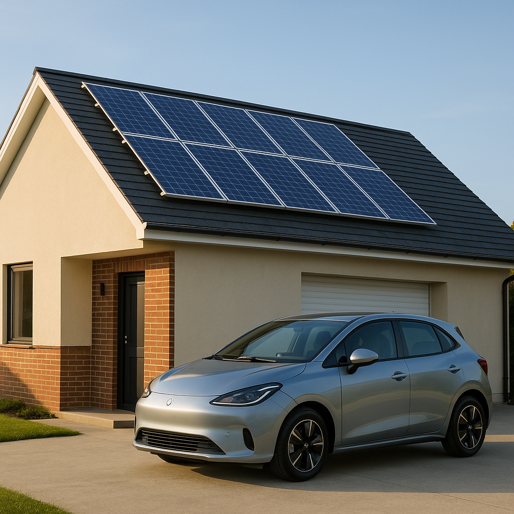 carros elétricos e energia solar