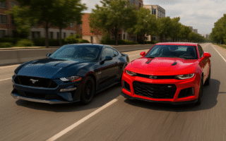 Comparativo: Mustang GT ou Camaro SS? Qual é Melhor? Comparativo: Mustang GT ou Camaro SS? Qual é Melhor?