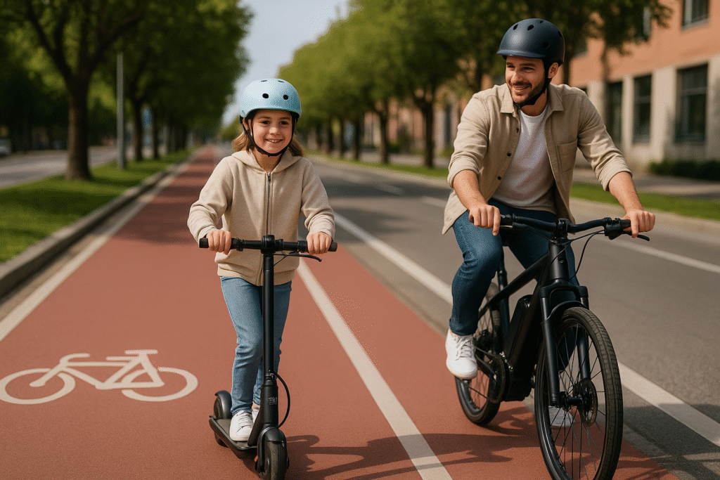 Patinetes Elétricos e Bikes