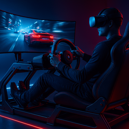 Simuladores de Corrida: O Novo Playground dos Donos de Carros Esportivos