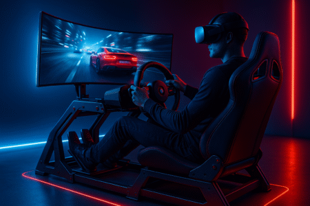 Simuladores de Corrida: O Novo Playground dos Donos de Carros Esportivos Simuladores de Corrida: O Novo Playground dos Donos de Carros Esportivos