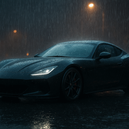 Dirigindo um Carro Esportivo na Chuva: Riscos e Cuidados Essenciais