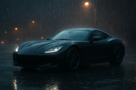 Dirigindo um Carro Esportivo na Chuva: Riscos e Cuidados Essenciais Dirigindo um Carro Esportivo na Chuva: Riscos e Cuidados Essenciais