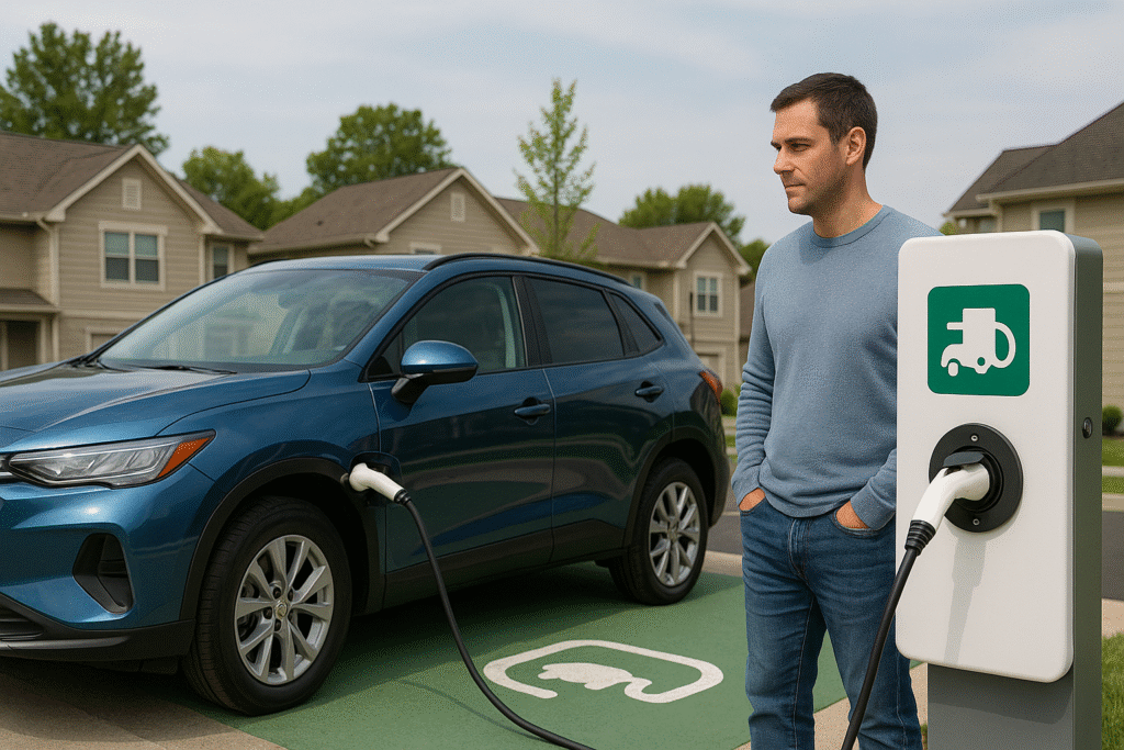 Carros Elétricos em Condomínios