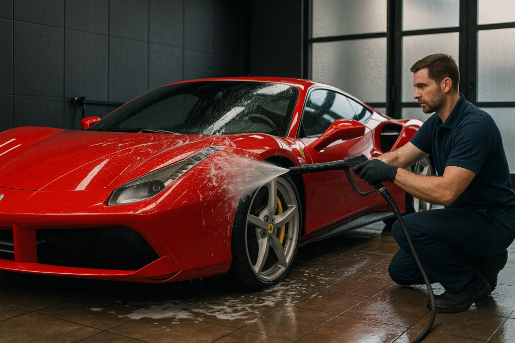 Lavagem e Detalhamento de Carros Esportivos: Conheça as Técnicas