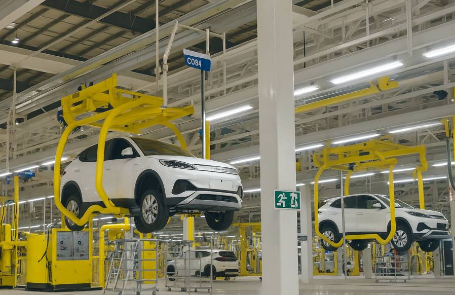 BYD inicia produção no Brasil